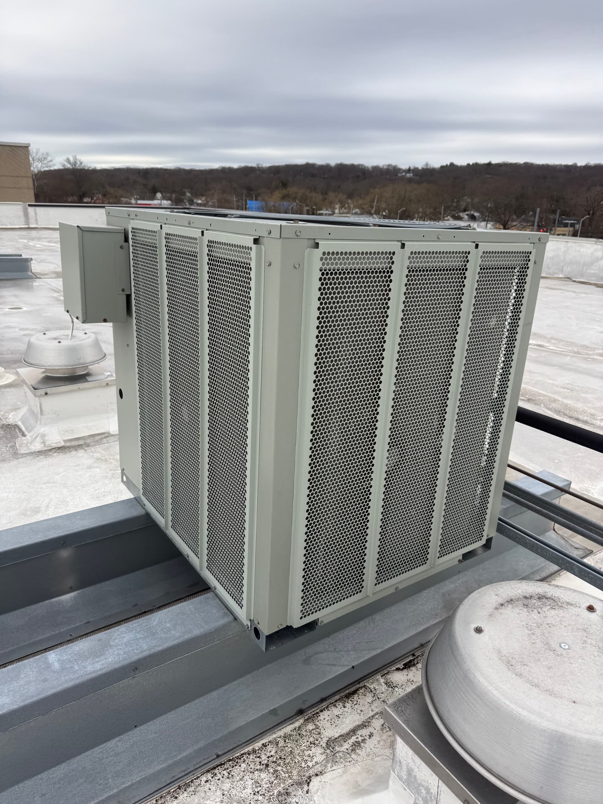 Commercial Rooftop HVAC Maintenance and Filter Replacement image