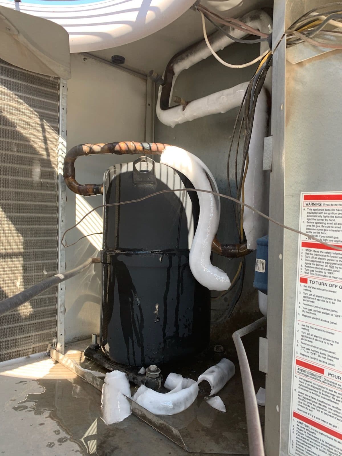 Gallery photos for Addressing AC Ice Buildup Issues in North Las Vegas: Image #1