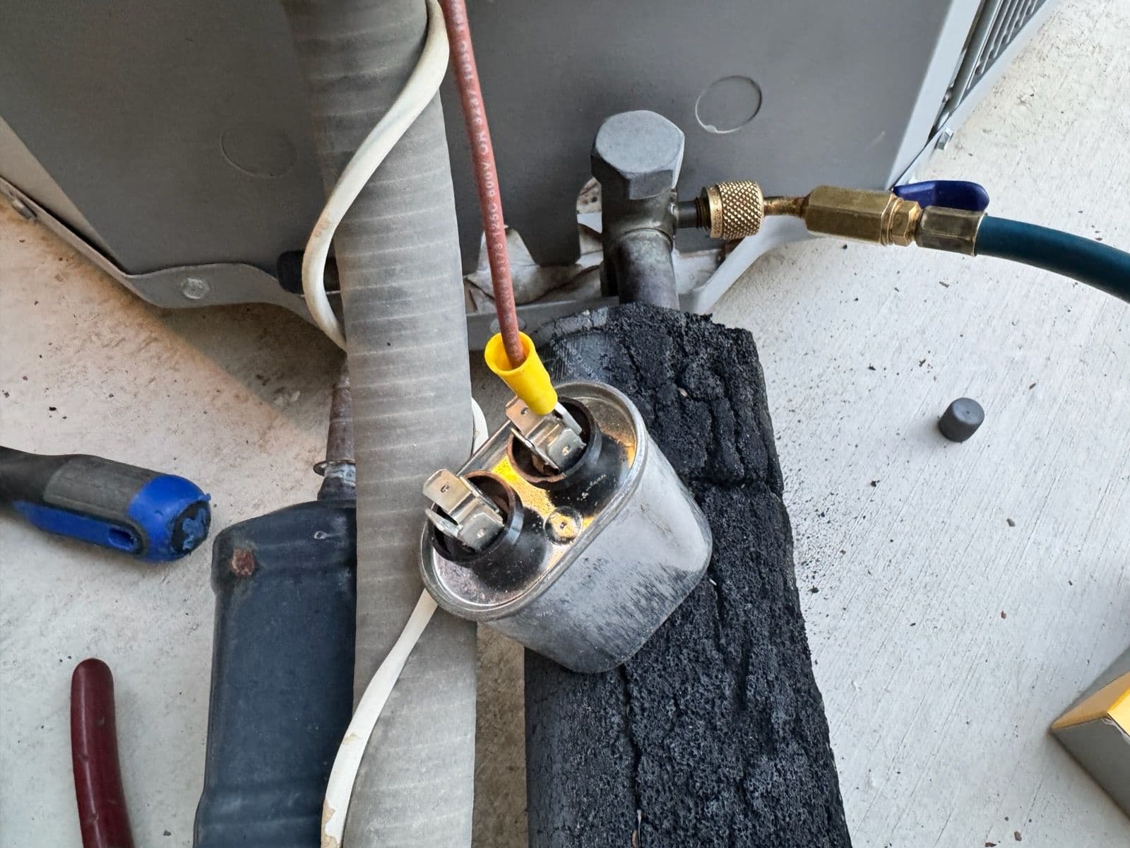 Revitalizing an AC Unit with a New Condenser Motor