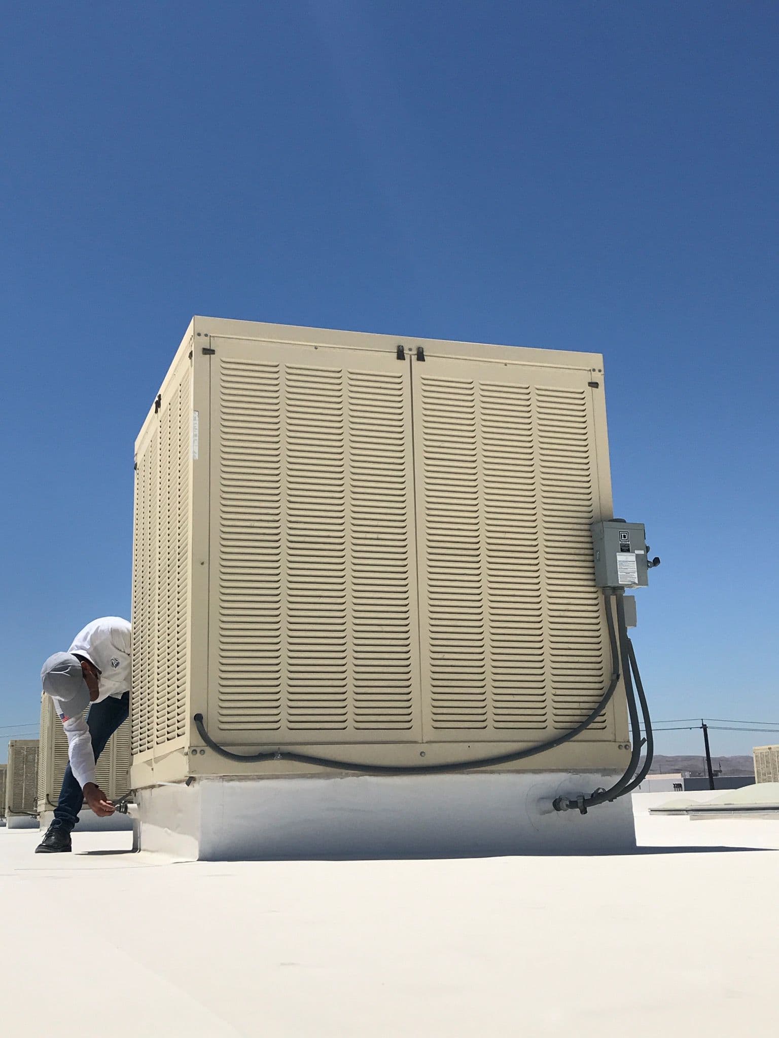 Gallery photos for Rooftop Swamp Cooler Maintenance in North Las Vegas: Image #1