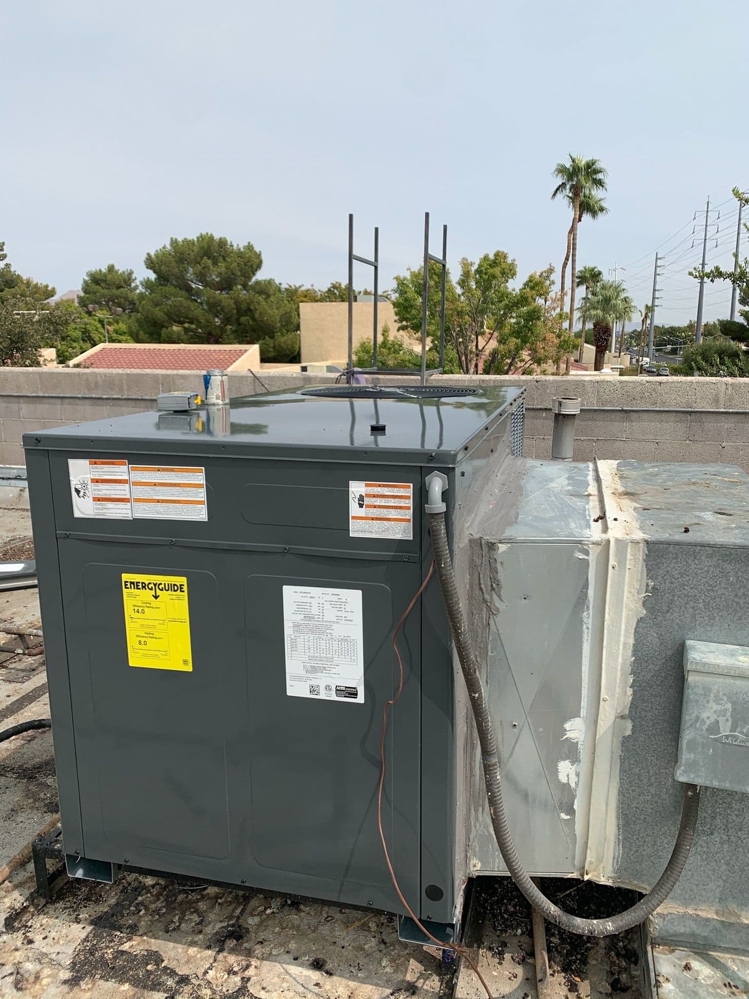 Rooftop HVAC Installation in Las Vegas