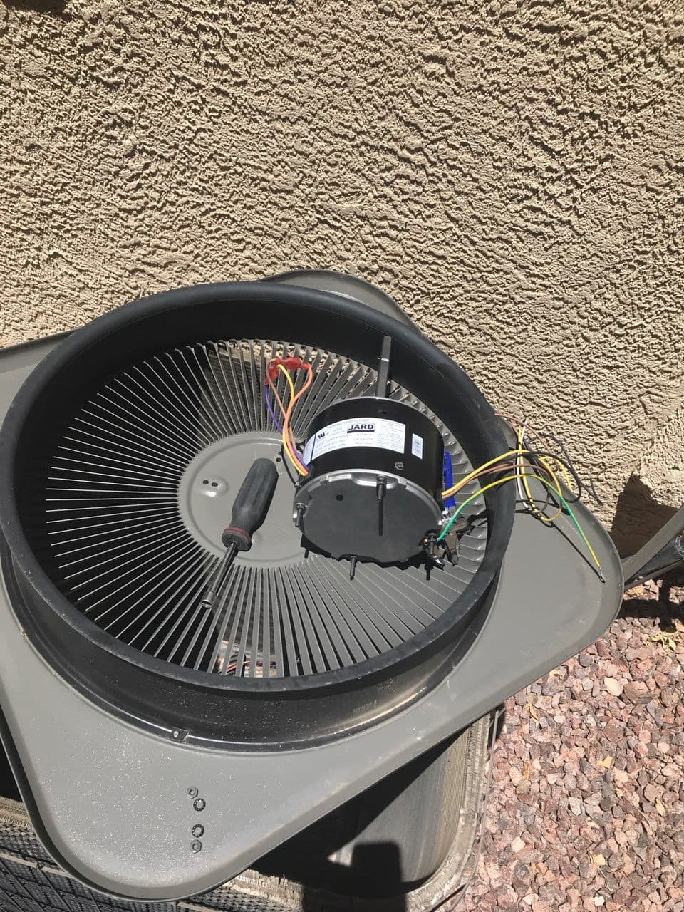 Gallery photos for Quick AC Condenser Blower Motor Replacement in Las Vegas: Image #1