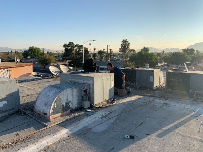 Rooftop HVAC Maintenance in Henderson