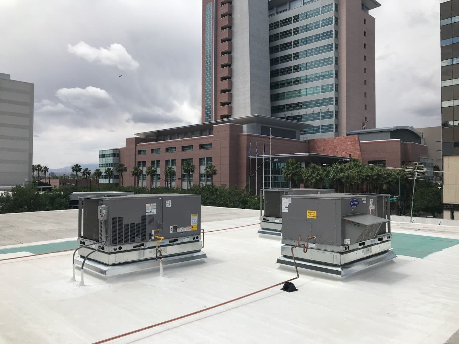 Rooftop HVAC Installation Downtown Las Vegas image