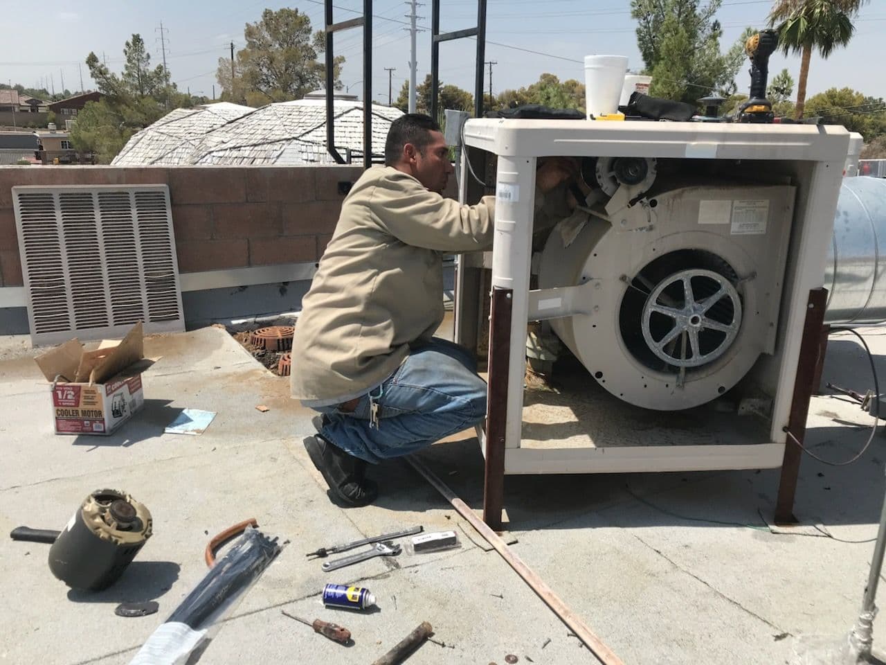 Gallery photos for Winterizing Swamp Coolers in North Las Vegas: Image #1